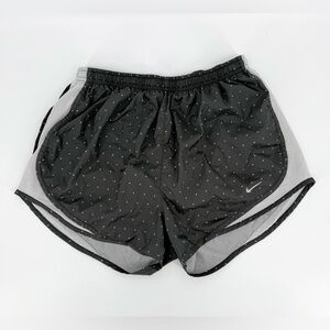 Nike Women's Black and Gray Athletic Shorts